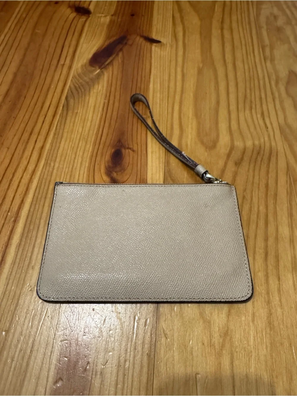 Coach Star Glitter Gold Corner Zip Wristlet 7 Inch